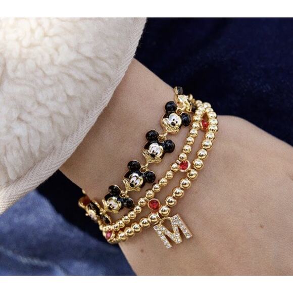 Baublebar Mickey Mouse Repeating Stacking Adjustable Bracelet Disney - Picture 3 of 4